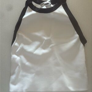 Black and White Women's Top
